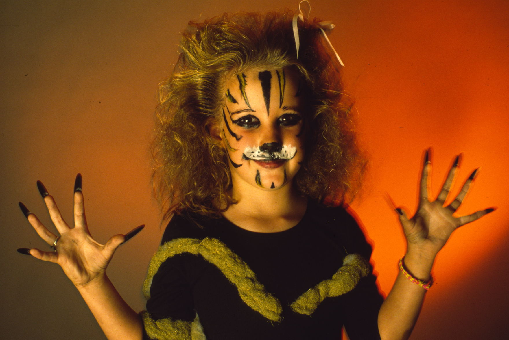 Face painting contest, 1991
